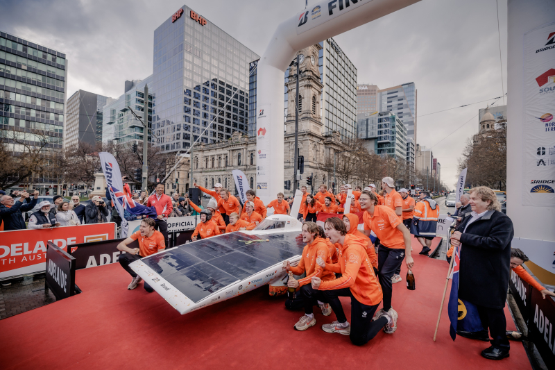 Brunel Solar Team wint WK zonneracen