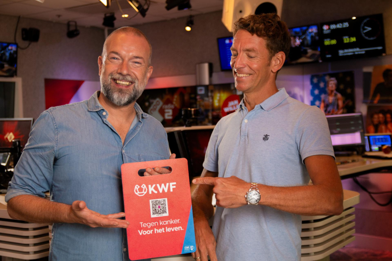 NPO Radio 2 in teken van De grote Radiocollecte voor KWF