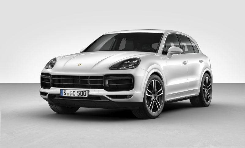 Porsche Cayenne Turbo voor het voetlicht