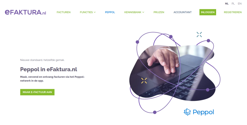 eFaktura.nl lanceert Peppol e-facturatie voor anderstalige Belgische ondernemers