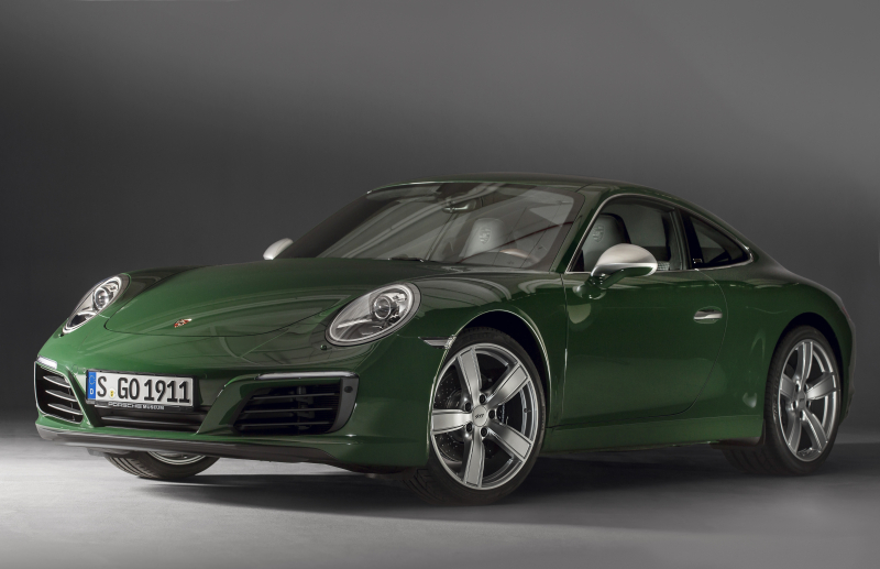 Miljoenste Porsche 911 kleurt Irish Green