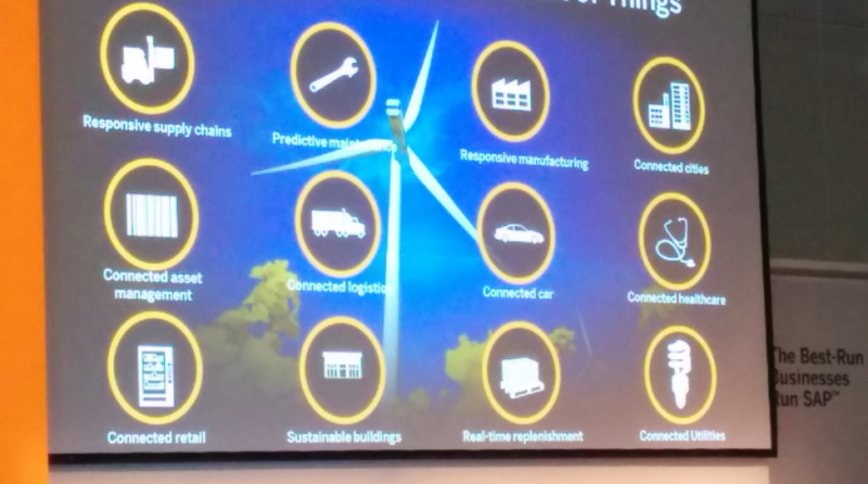 SAP TechEd && d-code:  Internet of Things onmisbaar voor ondernemers