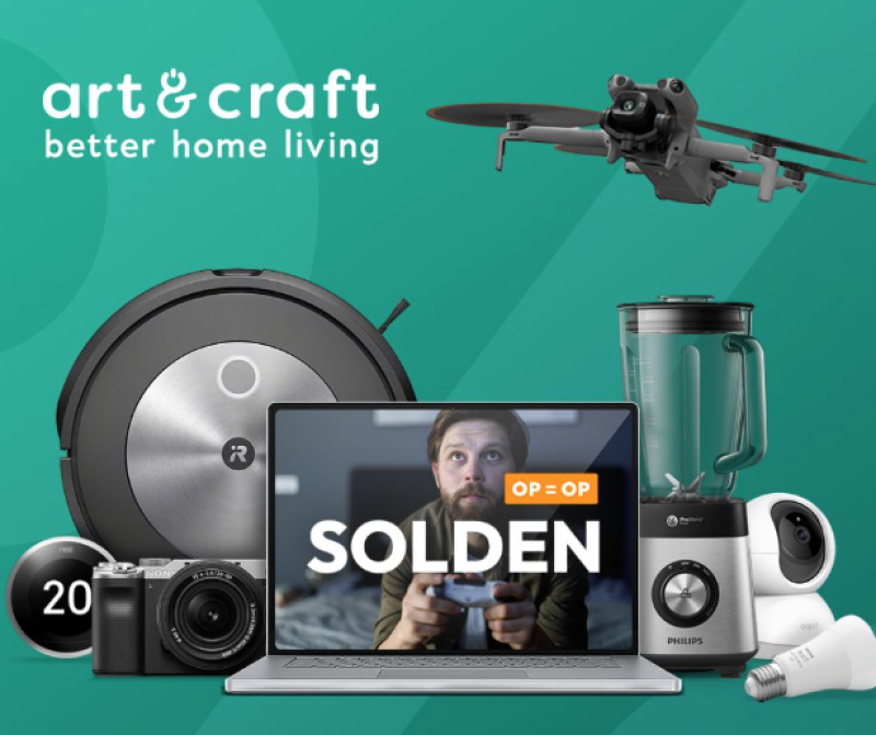 Art and Craft maakt creatief bezig zijn weer eenvoudig