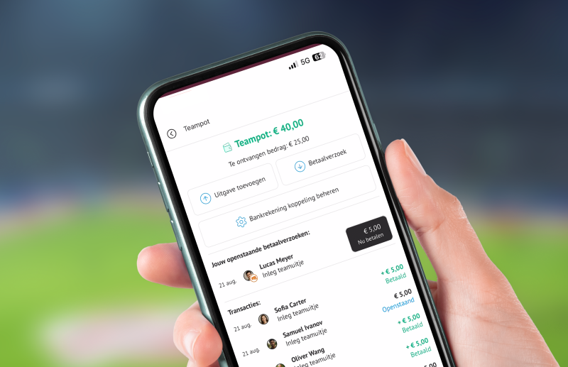 Teamy lanceert Teampot voor sportteams