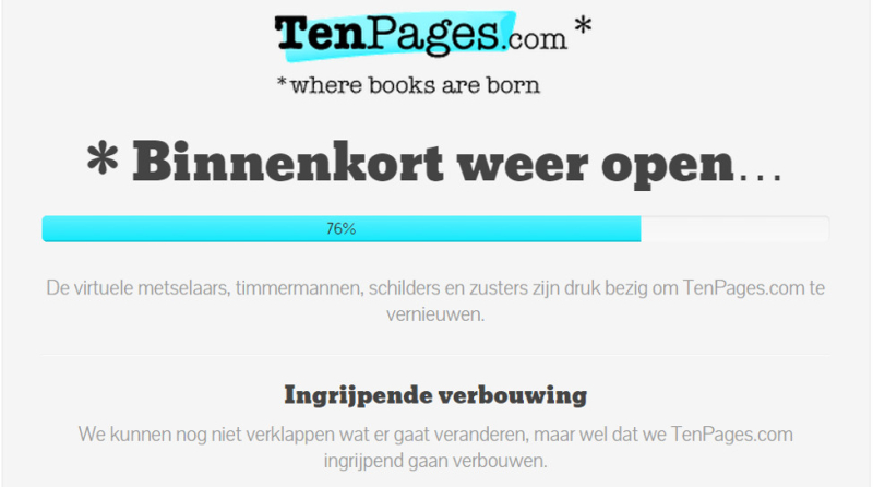 Waarom TenPages failliet ging
