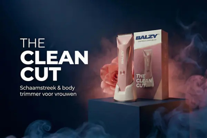 BALZY lanceert The Clean Cut: eerste trimmer voor vrouwen