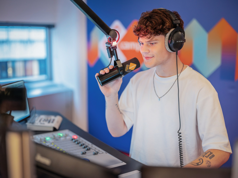 NPO Campus Radio live vanaf introductie Tilburg