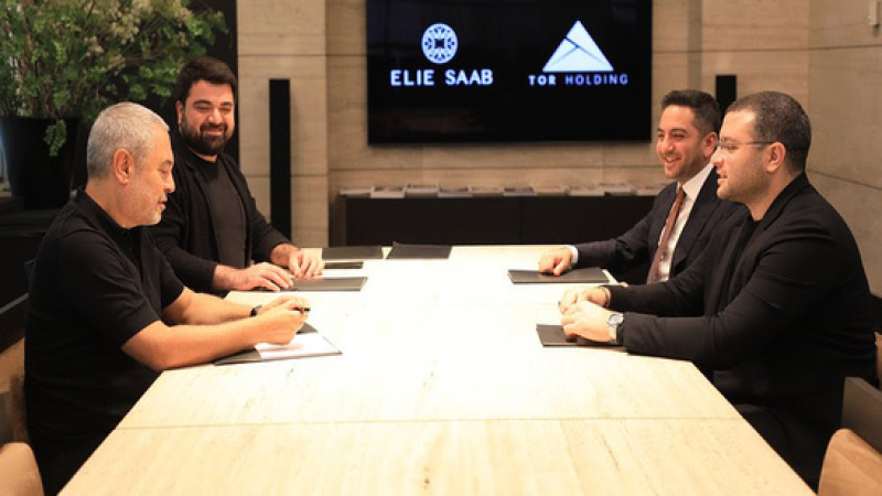Tor Holding en ELIE SAAB kondigen partnerschap aan voor dubbele vastgoeddebuut in Turkije.
