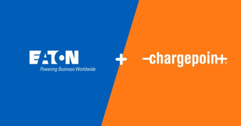Eaton en ChargePoint sluiten eerste partnership voor EV-laadinfrastructuur 