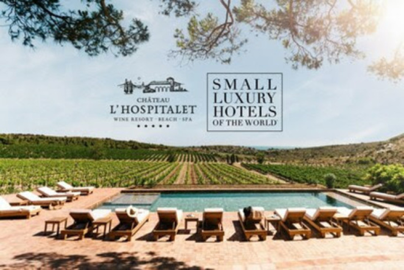 The Château L'Hospitalet Wine Resort Beach & Spa in Narbonne, south of France, joins the Small Luxury Hotels group