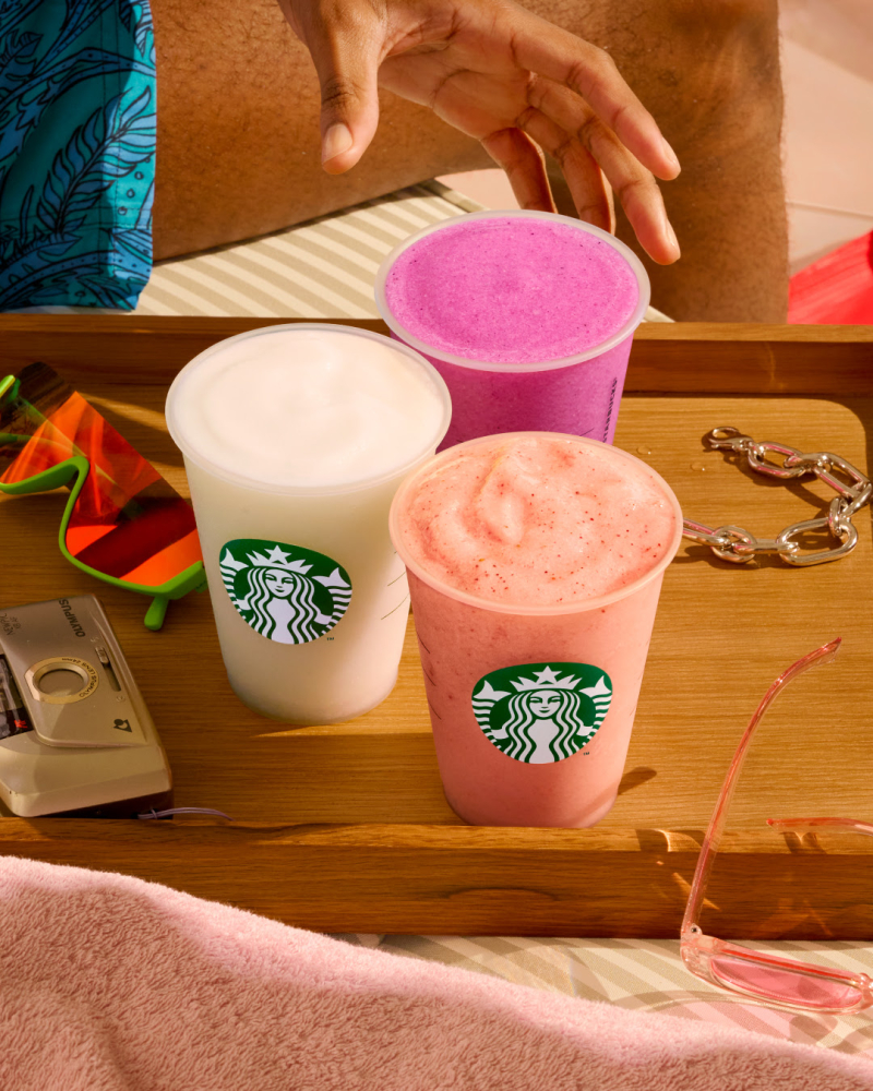 Starbucks komt met ijskoude zomerse drankjes!