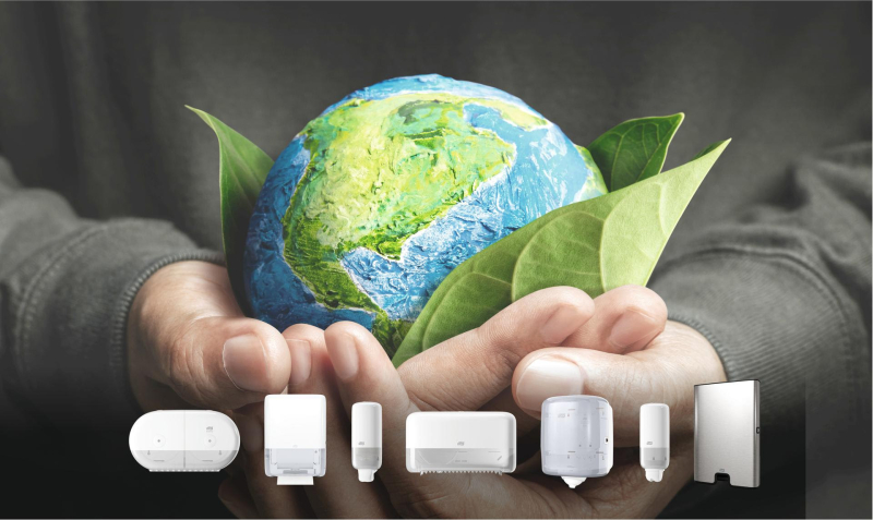 Tork introduceert certificering voor CO2-neutrale dispensers