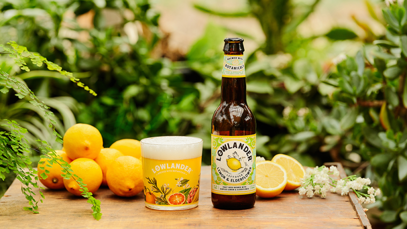 LOWLANDER CREËERT HET ULTIEME BIER VOOR OP 'T TERRAS: LEFTOVER LEMON & ELDERFLOWER