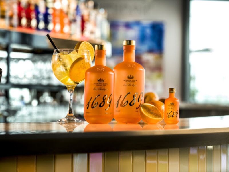 Gin 1689 lanceert Dutch Orange Gin