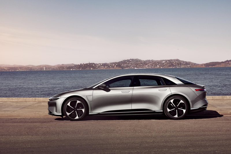  Lucid Motors kondigt verkoopprijzen voor Lucid Air Pure AWD en Touring