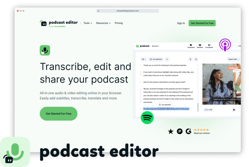 Logitech's Streamlabs voegt nieuwe Podcast Editor toe aan krachtige Streamlabs Ultra Product Suite  