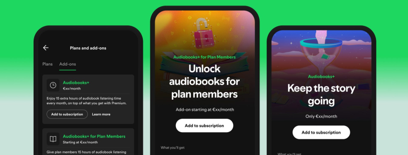 Spotify breidt audioboekendienst uit met Audiobooks+ en nieuwe luisteropties