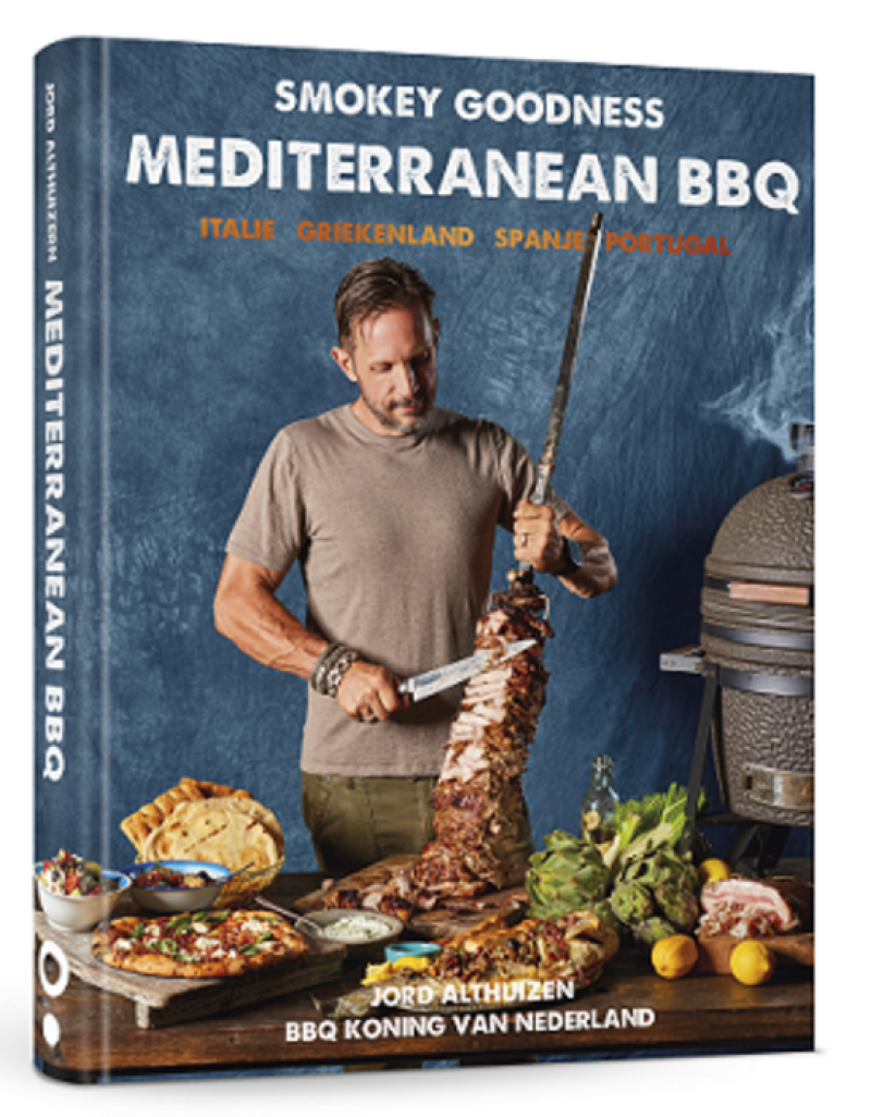 Nieuw boek van Jord Althuizen: Smokey Goodness Mediterranean BBQ
