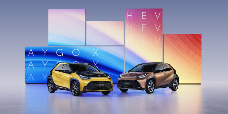 Nieuwe hybride Toyota Aygo X