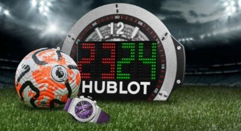 HET MECHANISCHE HORLOGE VAN HUBLOT MAAKT ZIJN DEBUUT IN DE EREDIVISIE