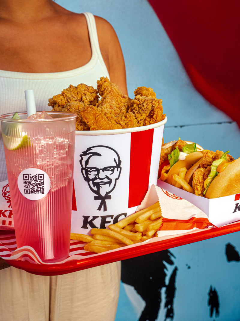 KFC introduceert SmartBins bij overgang naar herbruikbaar servies in Nederland