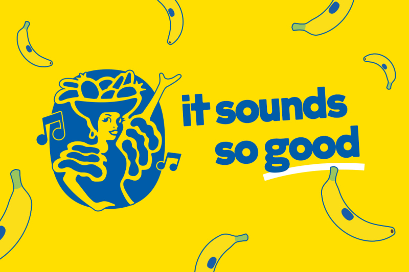 Dans op de bananenbeat met Chiquita’s “It Sounds So Good” campagne