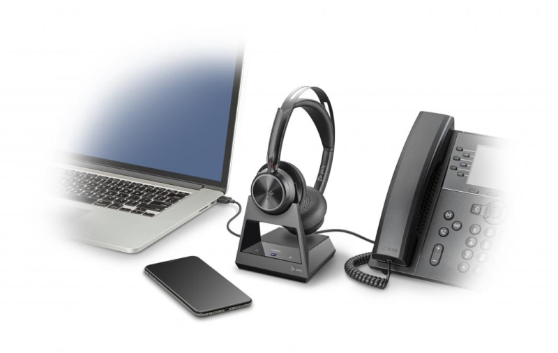 Maak een succes van elke meeting, met de nieuwe generatie van Poly’s populairste draadloze headset voor top-‘Focus’