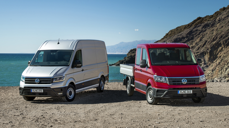 Volkswagen Crafter ontwikkeld met hulp van vaklui