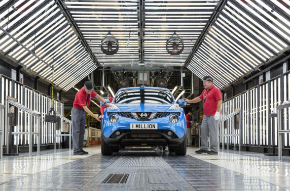 Nissan produceert binnen 8 jaar miljoenste JUKE