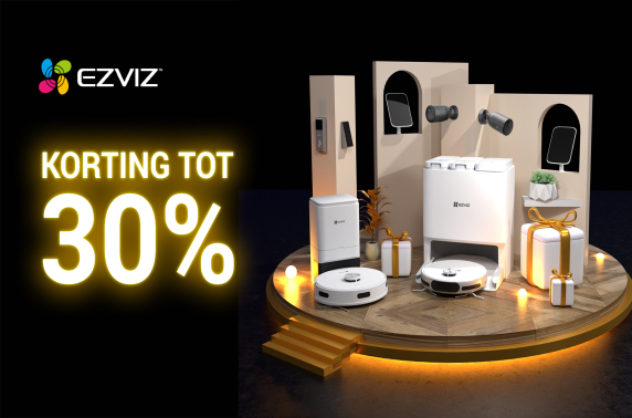 EZVIZ stunt deze Black Friday met speciale aanbiedingen voor slimme huisapparaten