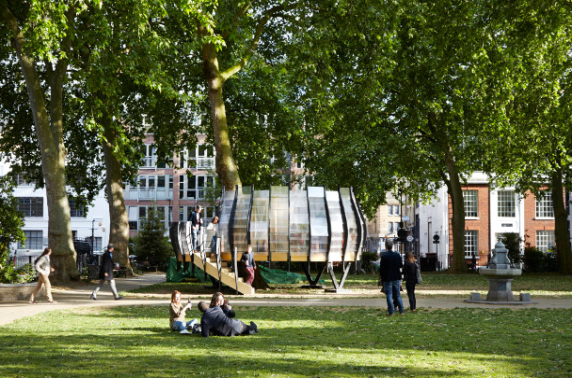 Flexwerken in een boomhut