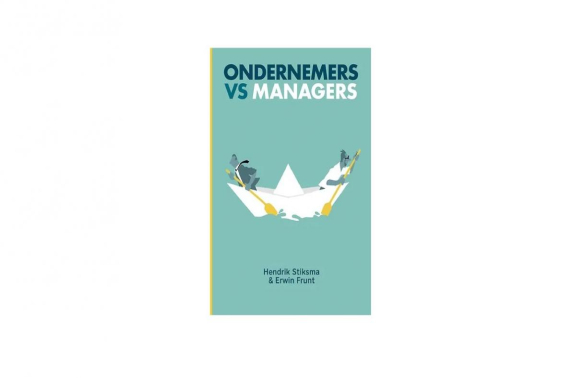 1ste boek dat vraag beantwoordt: Ben je een ondernemer of manager?