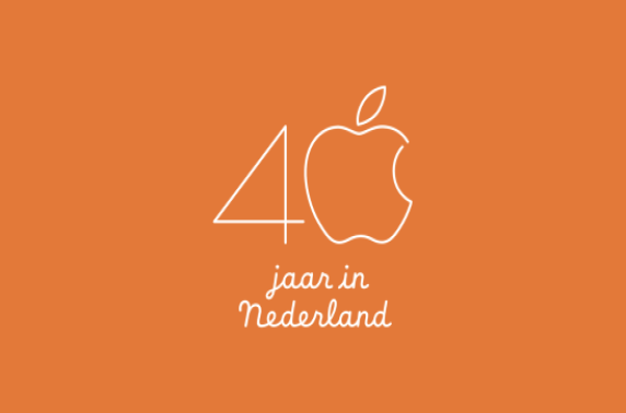 Apple viert 40-jarig jubileum in Nederland