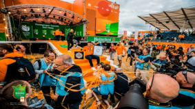 Niek Kimmann onthaald tijdens TeamNL Olympic Festival 