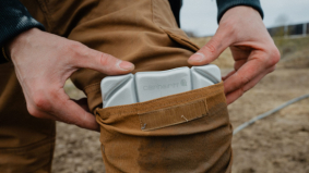 Ergonomische kniebeschermers van Carhartt