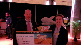 Pectcof en Coral Gardening winnen Final Event Ondernemen Zonder Grenzen