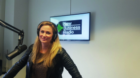 Fabienne de Vries en Hessel Jan Smink  are talking business!