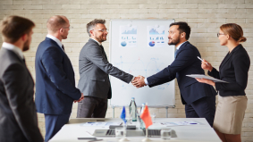 Omzet: hoger aandeel buitenlandse bedrijven