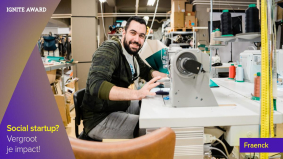 Inschrijving IGNITE Award voor sociaal ondernemers van start
