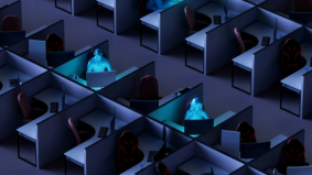 Een kantoorunit geeft een eigen plek op het werk