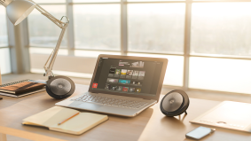 Aan de conferencingtop met de Jabra Speak 710