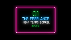 Primeur: nieuwjaarsborrel speciaal voor freelancers