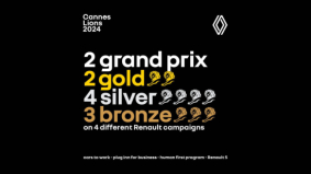 Renault erkend als meest creatieve Franse merk