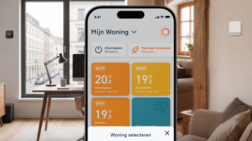 slimme thermostaten meerdere woningen