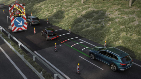 Traffic Jam Assist in de nieuwe Touareg