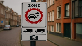 Nieuw verkeersbord voor zero-emissiezones en milieuzones
