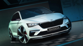 Debuut ŠKODA VISION RS op internationale autoshow van Parijs