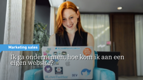 Ik ga ondernemen, hoe kom ik aan een eigen website?