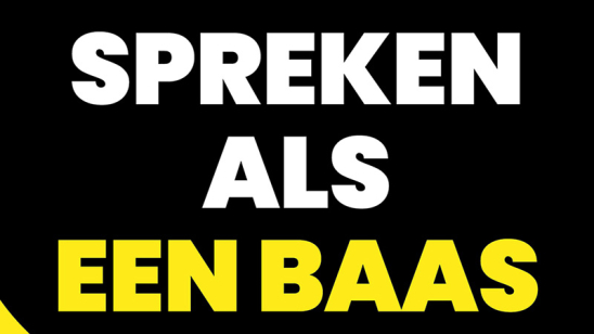 Nieuw boek ‘Spreken als een baas’ geeft sprekers 99 upgrades voor maximale impact