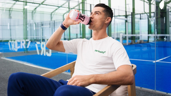 Herbalife zet Ronaldo in als gezicht van nieuwe lifestylestrategie